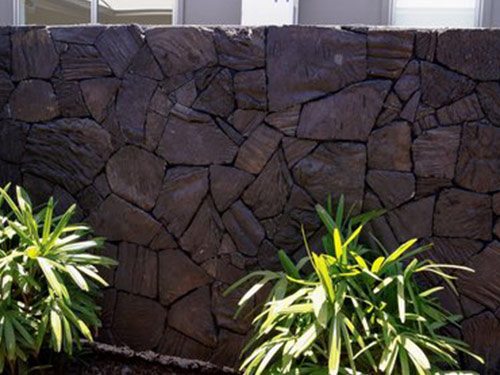 Rock wall & pool fencing, Hawaii. Fence builders for swimming pools.
