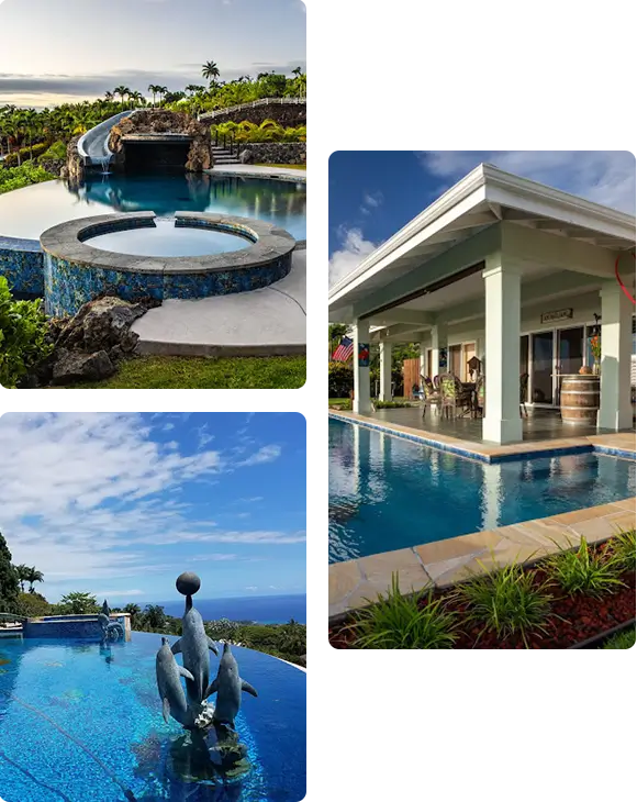 From custom spa design and remodeling services to pool tile repairs, Oahu pool contractor, Hawaii Pools does it all.